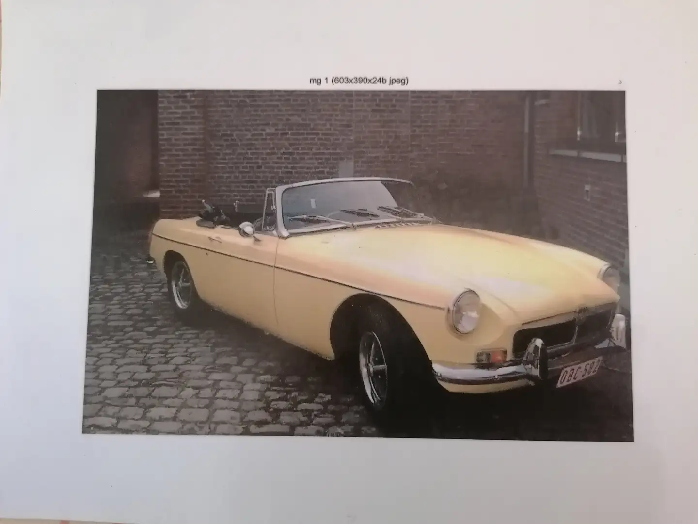 MG MGB Amarillo - 1