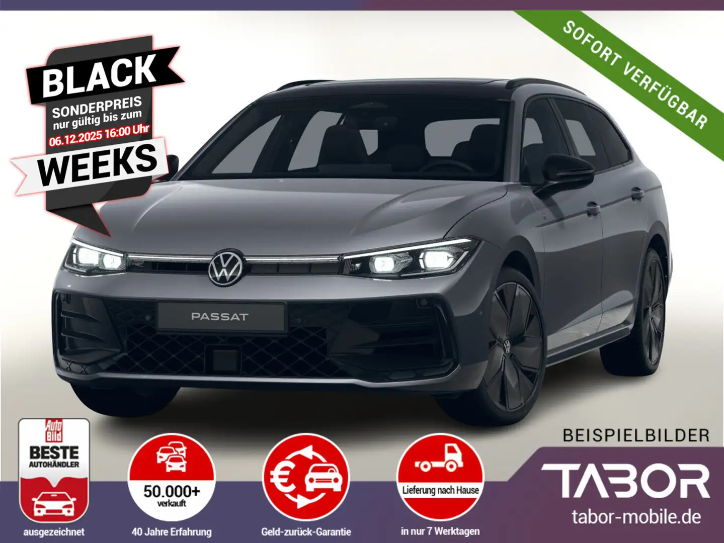 Volkswagen Passat Var. TSI 265 4M DSG R-Line UVP-34%* Szürke - 1