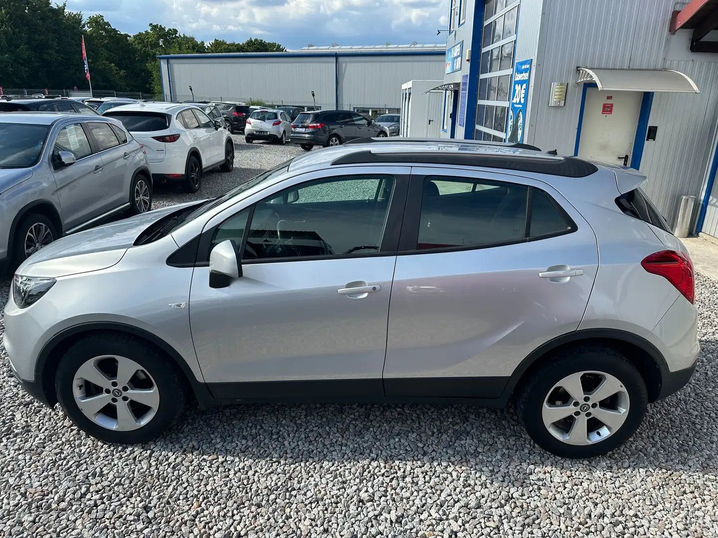 Opel Mokka X Selection Start/Stop 1.4 KLIMA AHK PDC SITZHEIZUNG Silber - 2