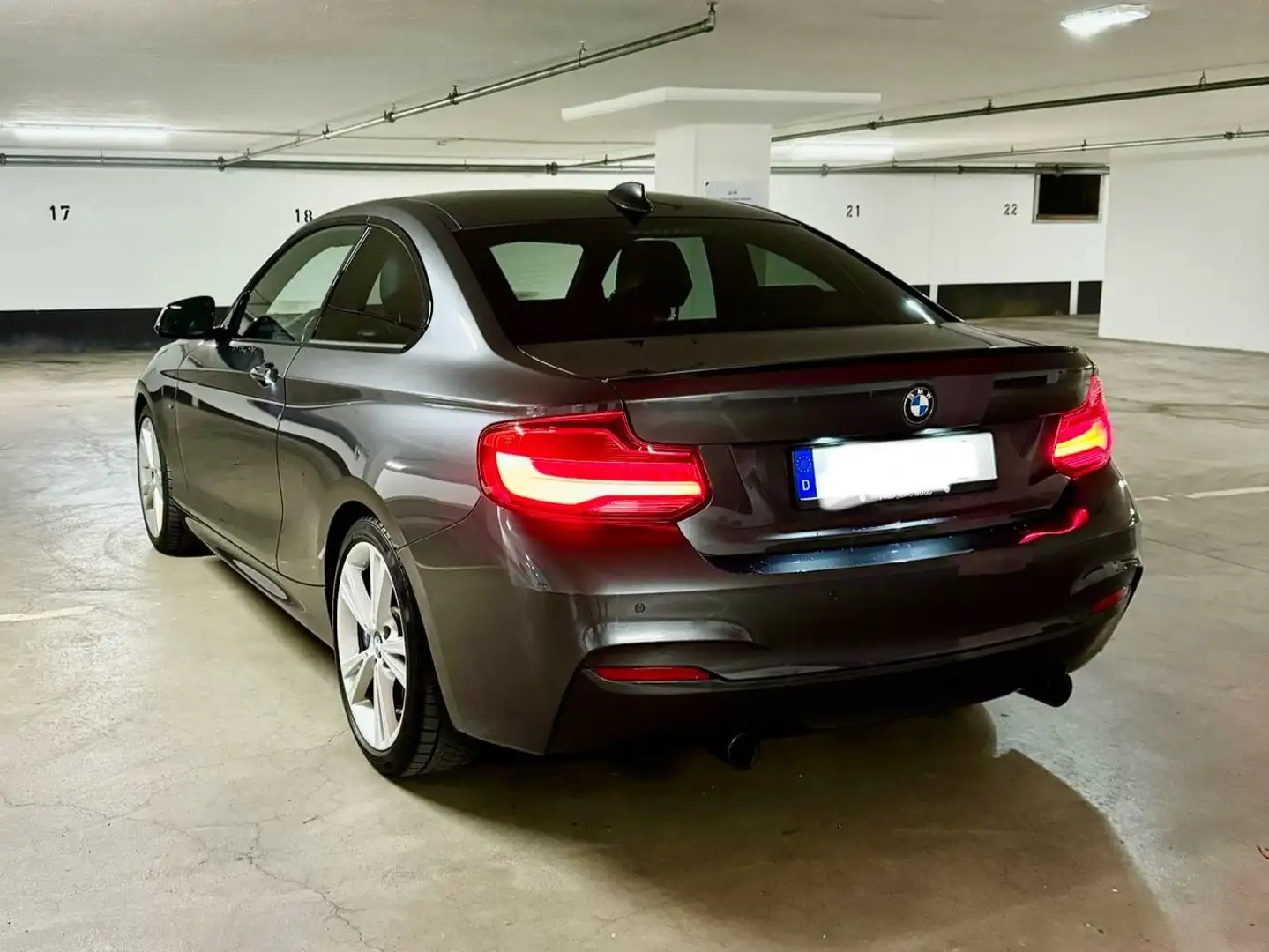 BMW 240 2er M240i xDrive Coupe Aut. LED/Navi/HK/... Сірий - 1
