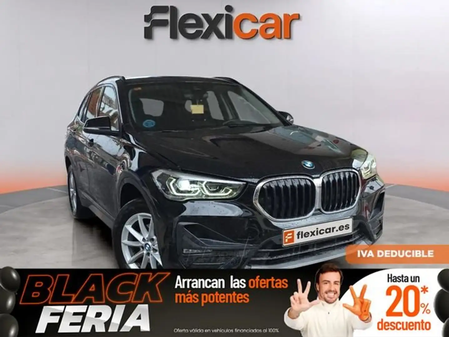 BMW X1 sDrive 16d Negro - 1