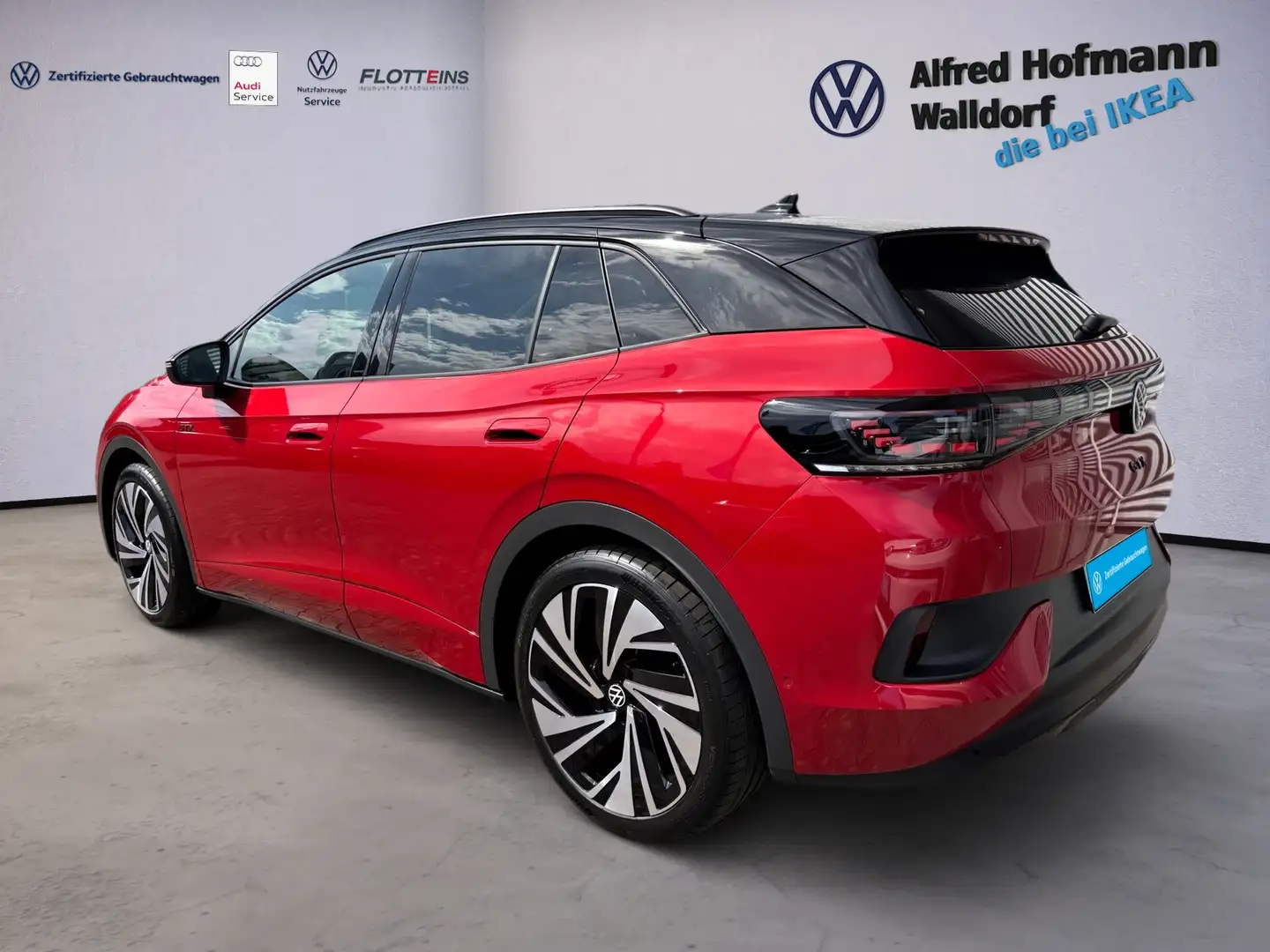 Volkswagen ID.4 GTX KEYLESS PANO KEYLESS NAVI KLIMA LM Rood - 2