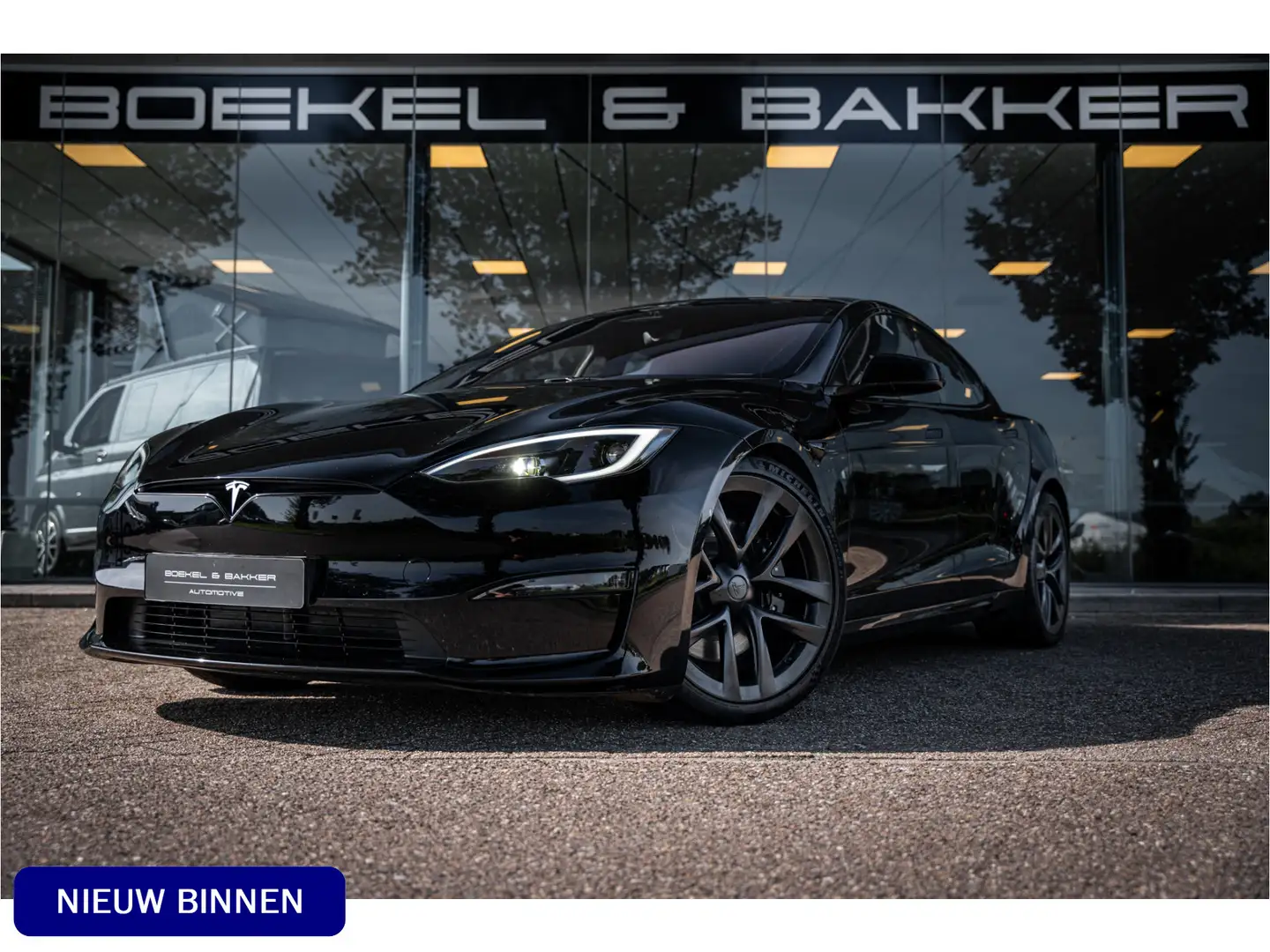 Tesla Model S Long Range AWD**21" Arachnid**NAP** Prijs Inclusie Negru - 1