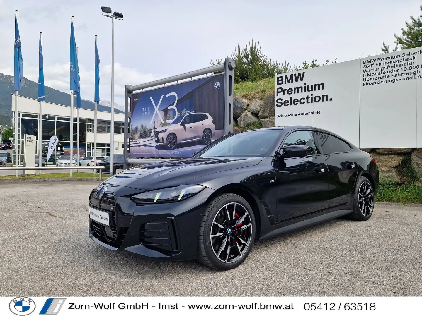 BMW i4 Gran Coupe xDrive Schwarz - 1