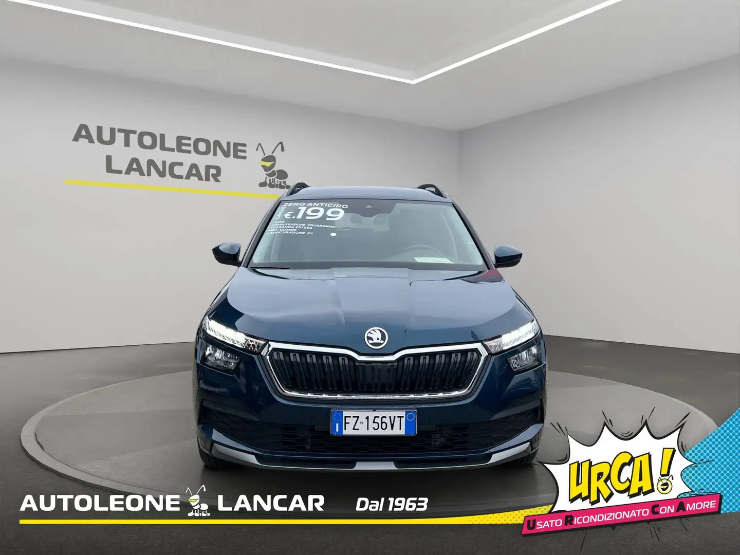 Skoda Kamiq 1.0 g-tec Ambition 90cv METANO OK NEOPATENTATI E6 Blu/Azzurro - 2