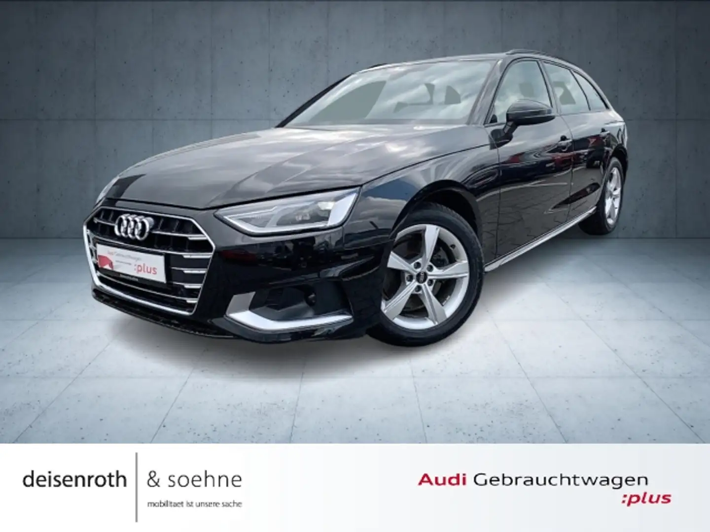 Audi A4 Avant advanced 35 TFSI Nav/ACC/Assist/PBox/SHZ/Bus Schwarz - 1