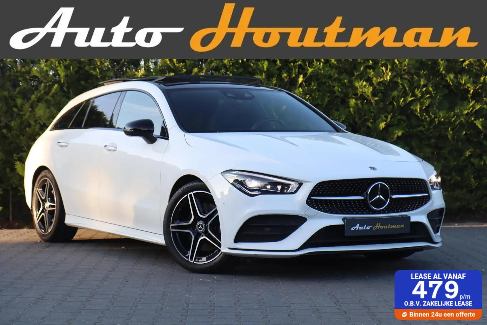 Mercedes-Benz CLA 200 Shooting Brake 163pk AMG Style Panodak|Camera|Lede Bianco - 1