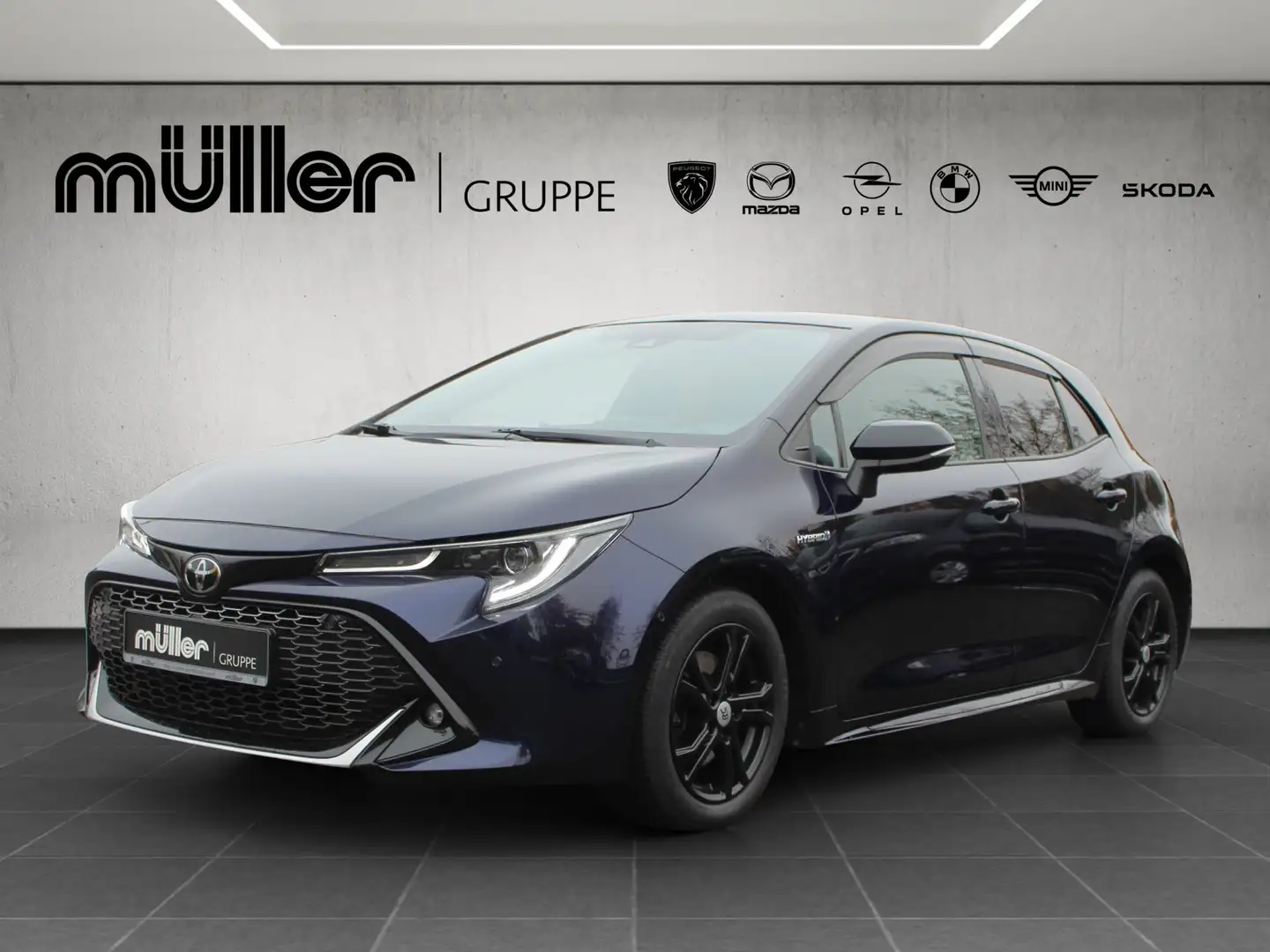 Toyota Corolla Hybrid 2.0 GR Sport Blau - 1