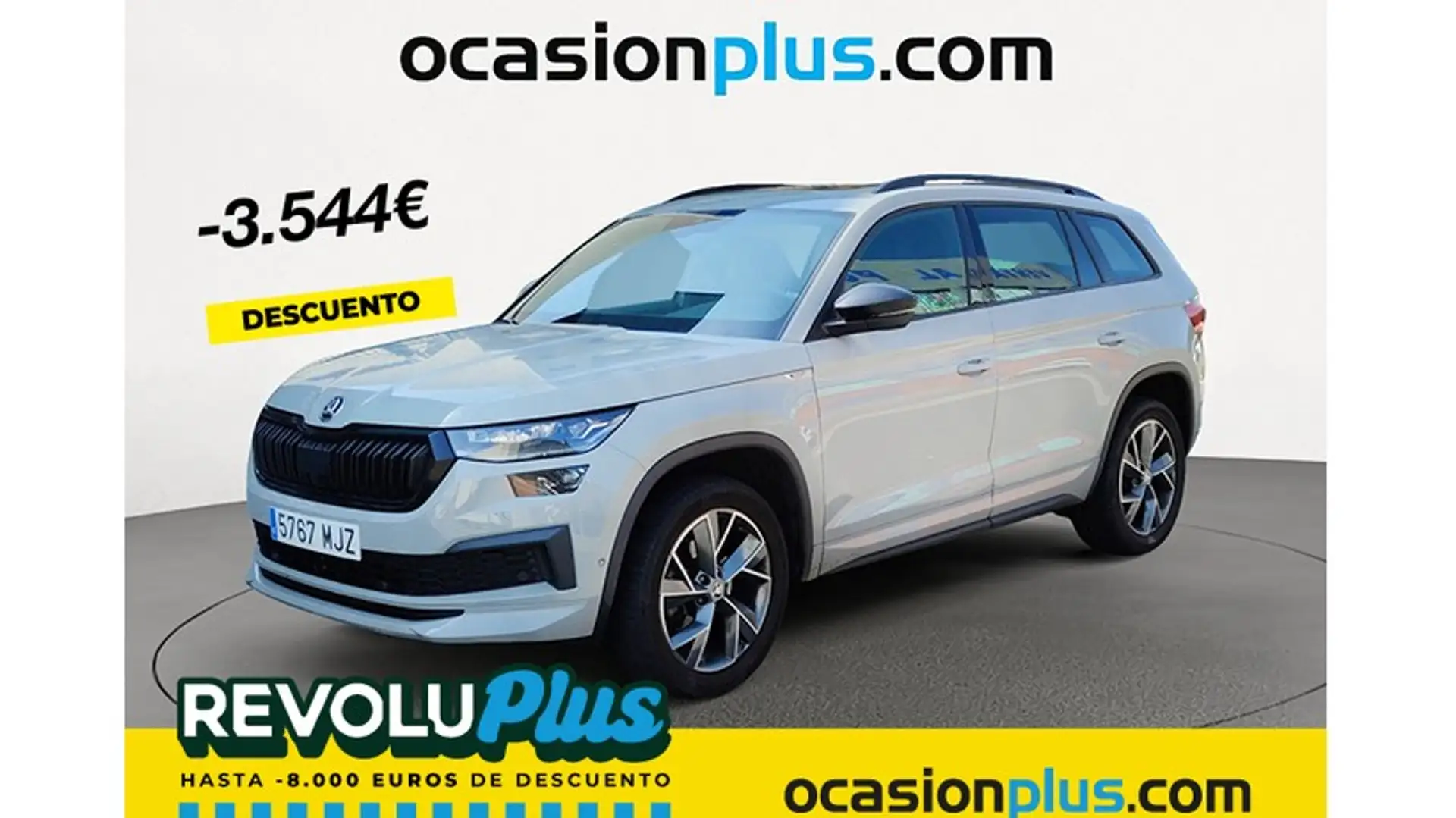Skoda Kodiaq 1.5 TSI Sportline 4x2 DSG 110kW Gris - 1