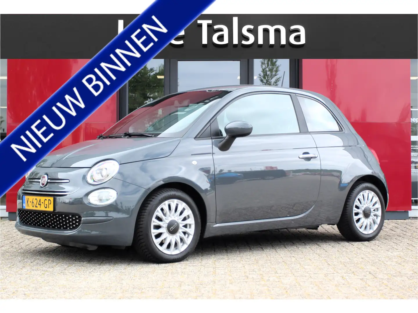 Fiat 500 1.2 Lounge Automaat! | Cruise Control | All-season Gris - 1