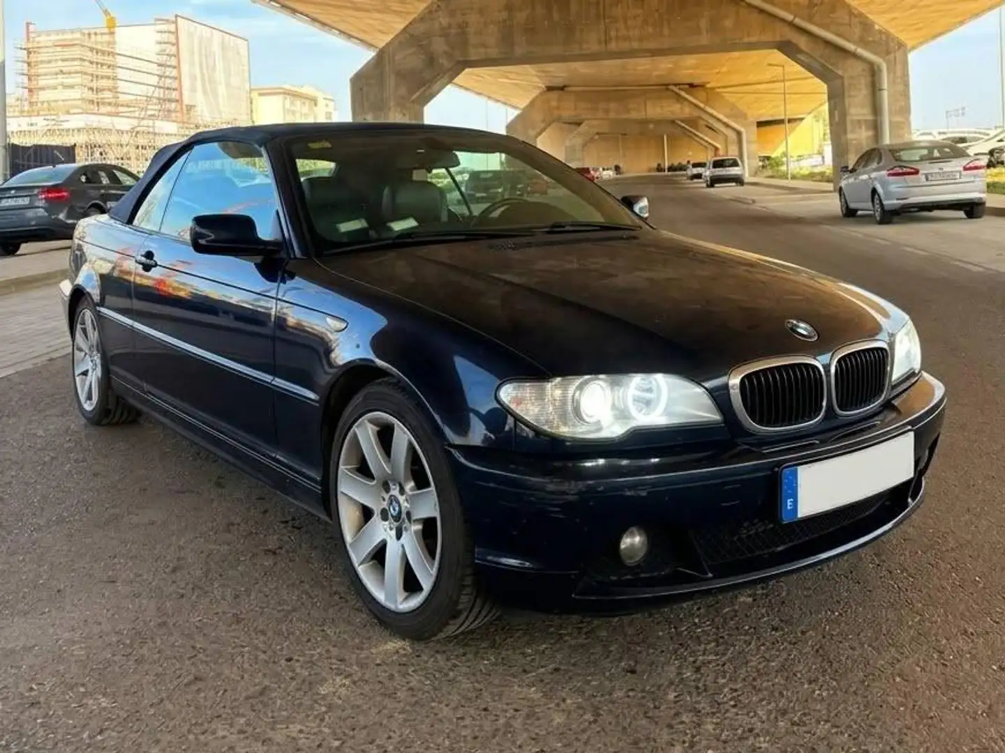 BMW 320 320Cd Cabrio Azul - 1