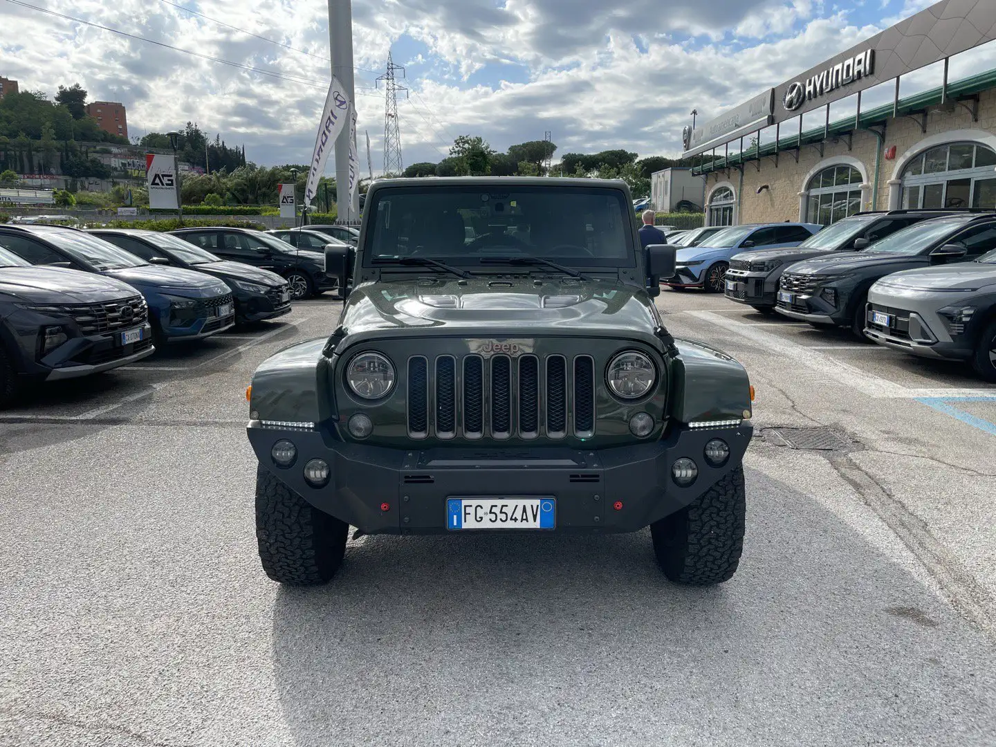 Jeep Wrangler Unlimited 2.8 CRD DPF 75th Anniv  Auto- KM 54.636 Zelená - 2