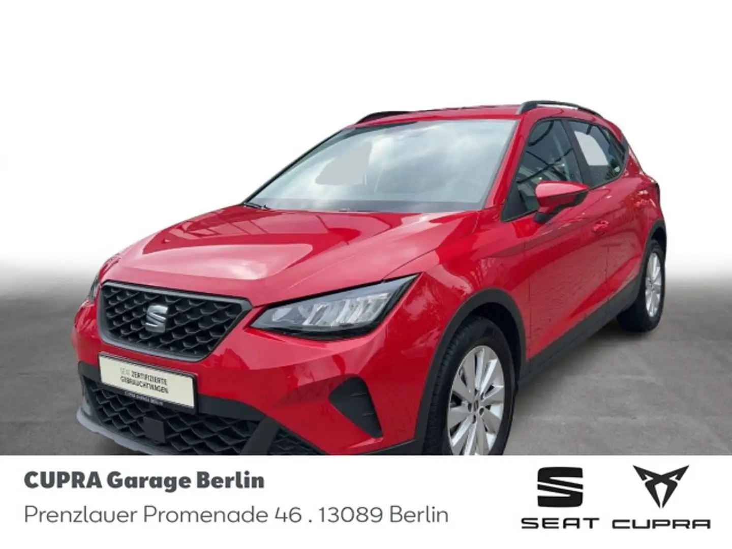 SEAT Arona 1.0 TSI Reference LED GRA Klima FULL LINK Rosso - 1