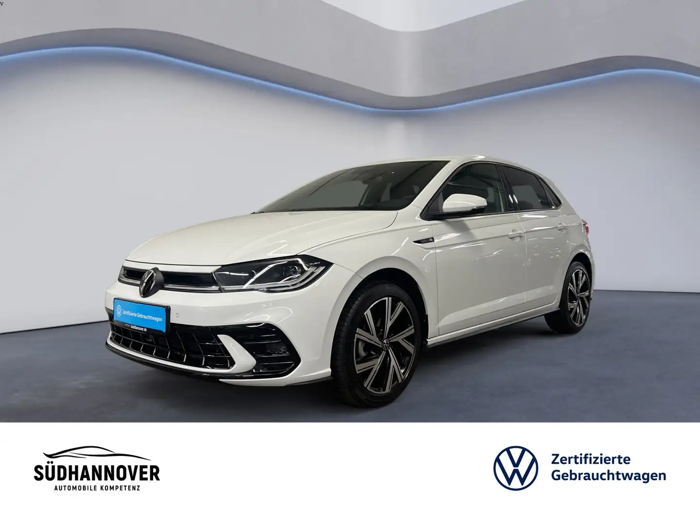 Volkswagen Polo R-Line 1.0 TSI DSG NAVI+LED+SHZ+PDC+KAMERA Weiß - 1
