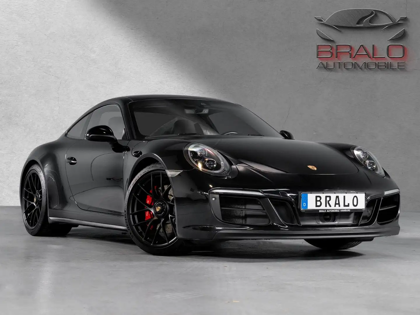 Porsche 991 911 Carrera 4 GTS, 1.Hd., Lift, Bose Zwart - 2
