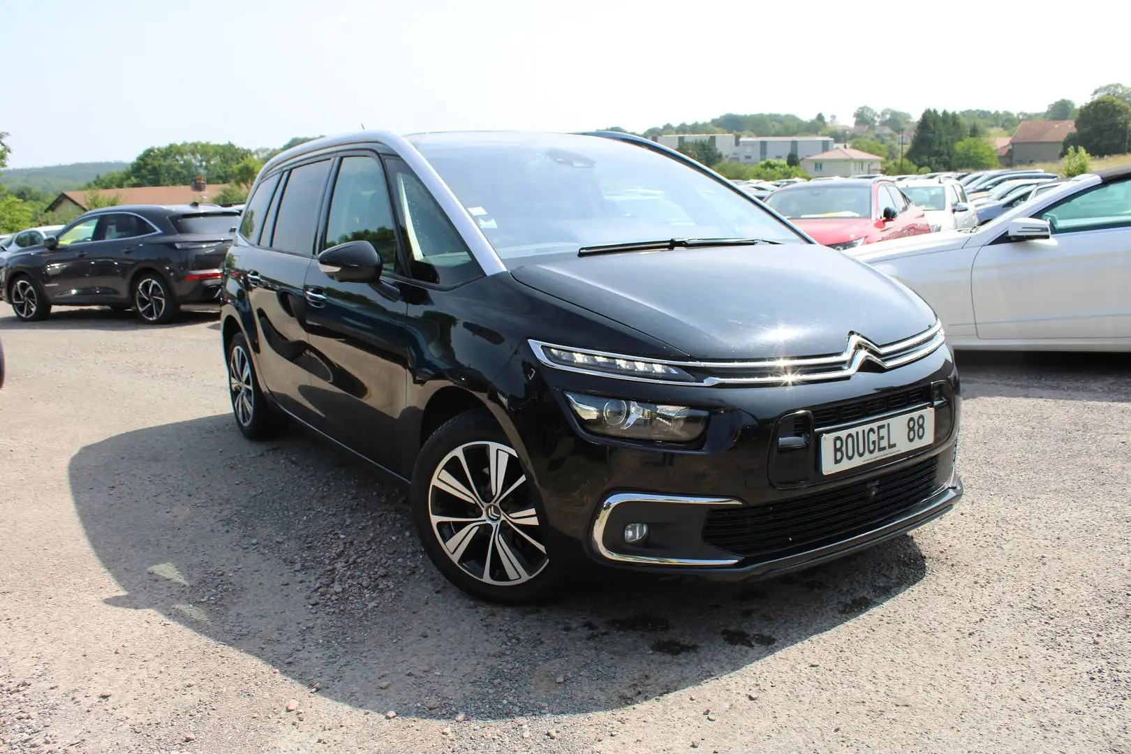 Citroen Grand C4 SpaceTourer SHINE 1L6 BLUE HDI 120 CV \7 PLACES\ GPS 3D CAMÉRA Negro - 1