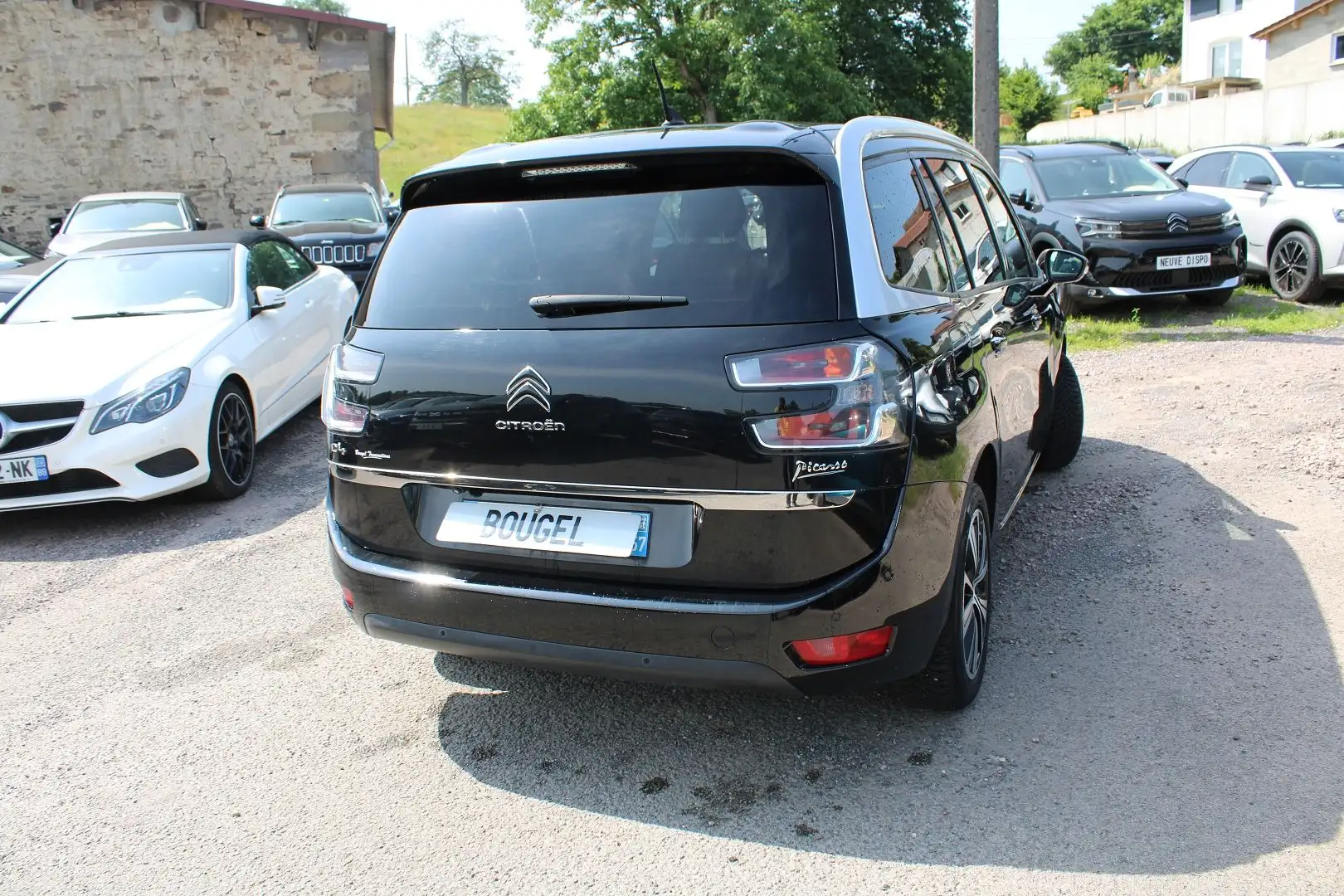 Citroen Grand C4 SpaceTourer SHINE 1L6 BLUE HDI 120 CV \7 PLACES\ GPS 3D CAMÉRA Negro - 2