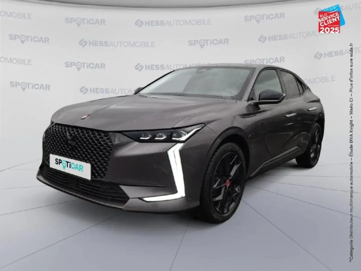 DS Automobiles DS 4 PureTech 130ch Performance Line + Automatique GPS Camera Gris - 1