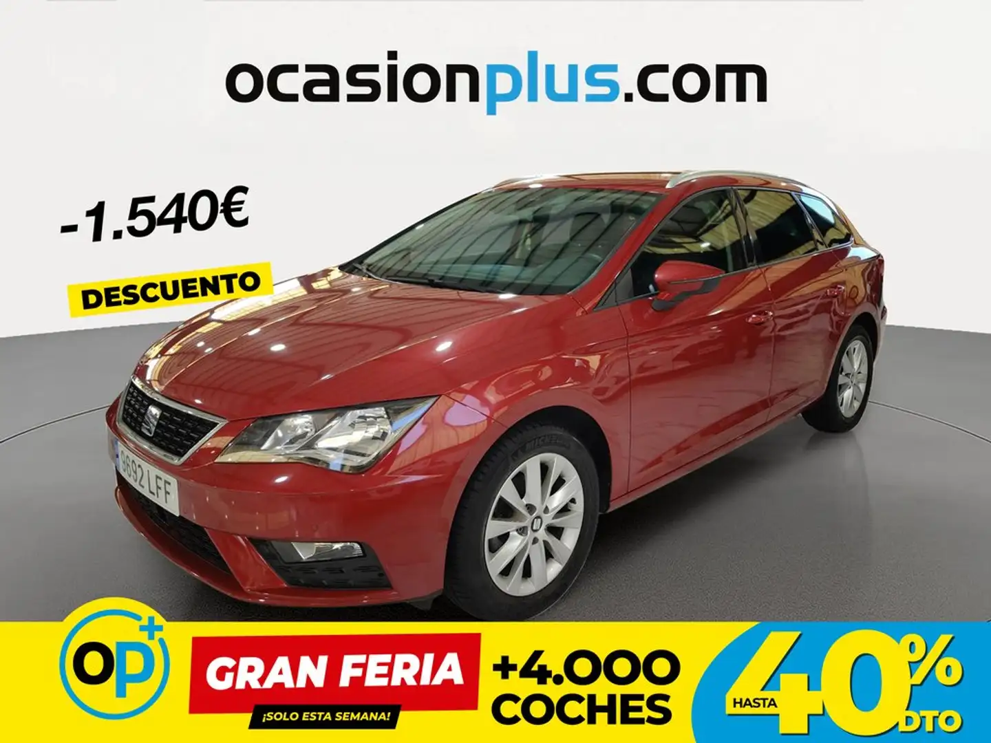 SEAT Leon ST 1.0 EcoTSI S&S Style Rojo - 1