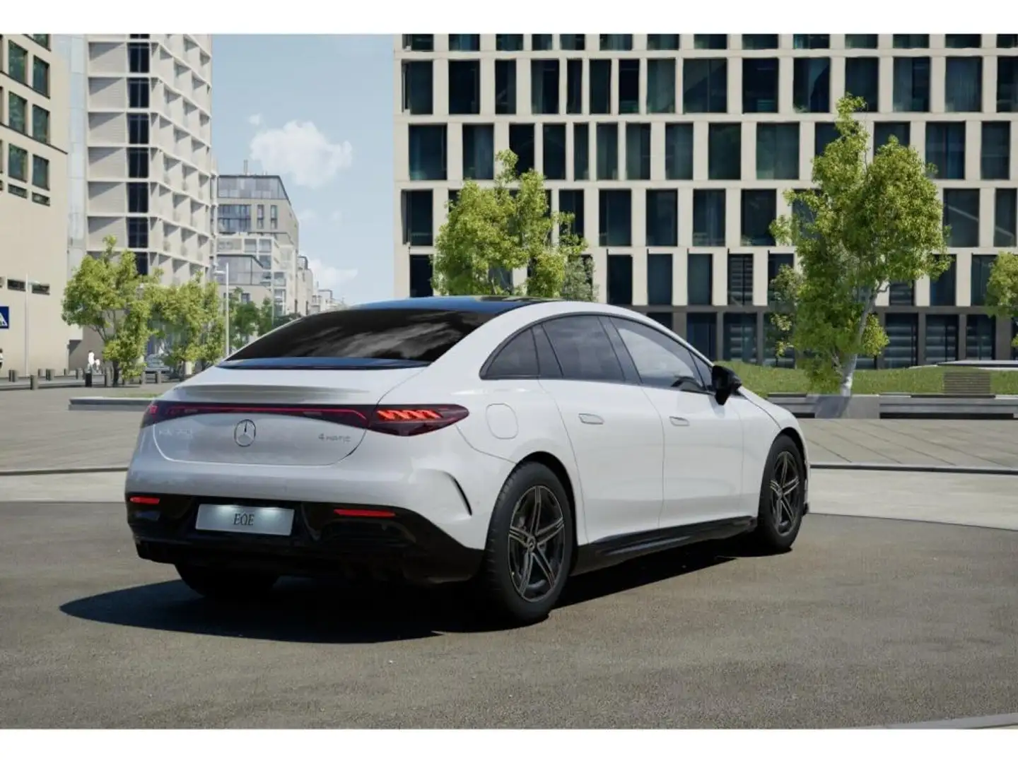 Mercedes-Benz EQE 350 4M AMG-Sport/Pano/Burm/Night/Memo/Distr Weiß - 2