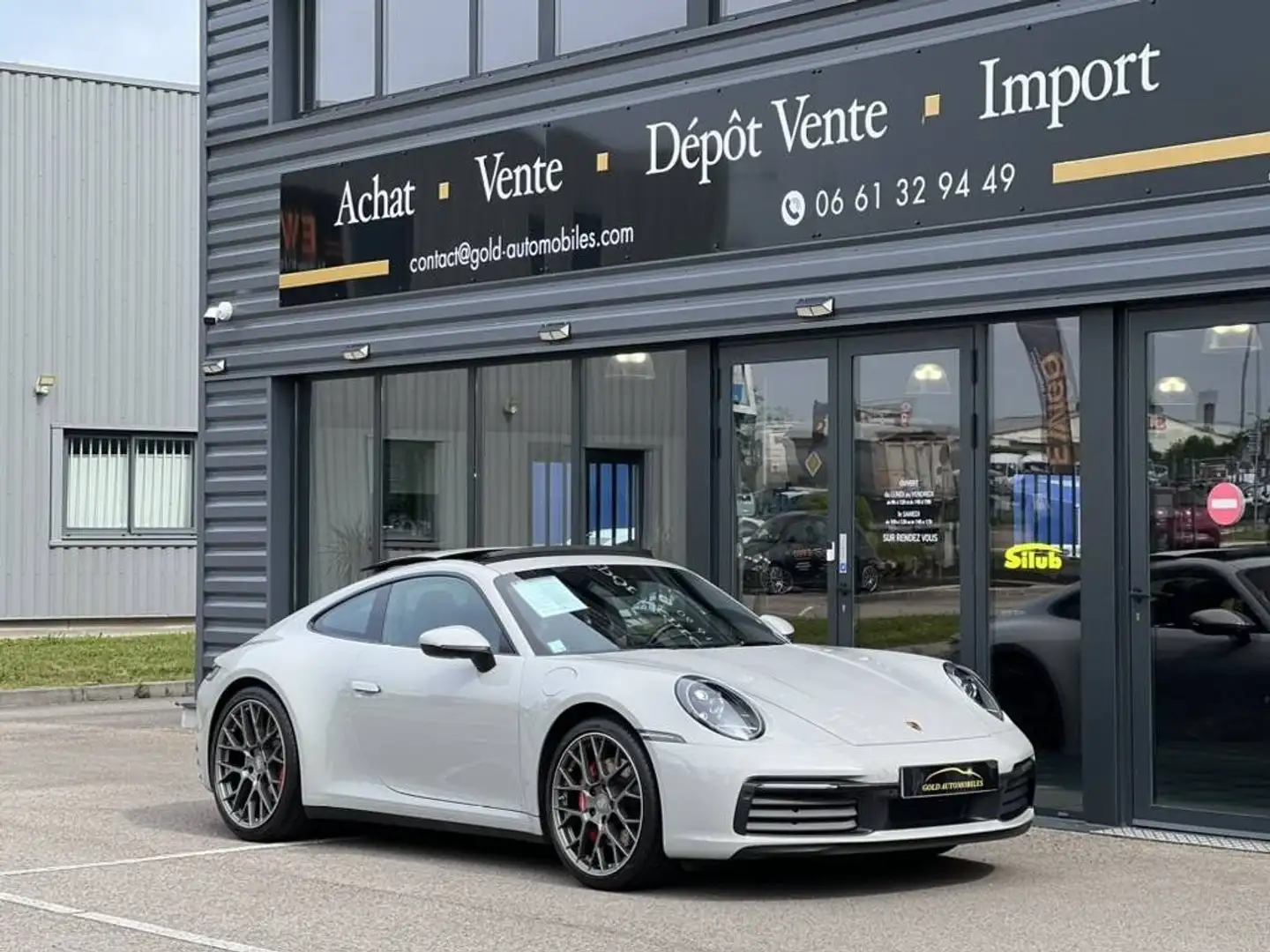 Porsche 911 VI (992) 3.0 450ch S PDK Gris - 2