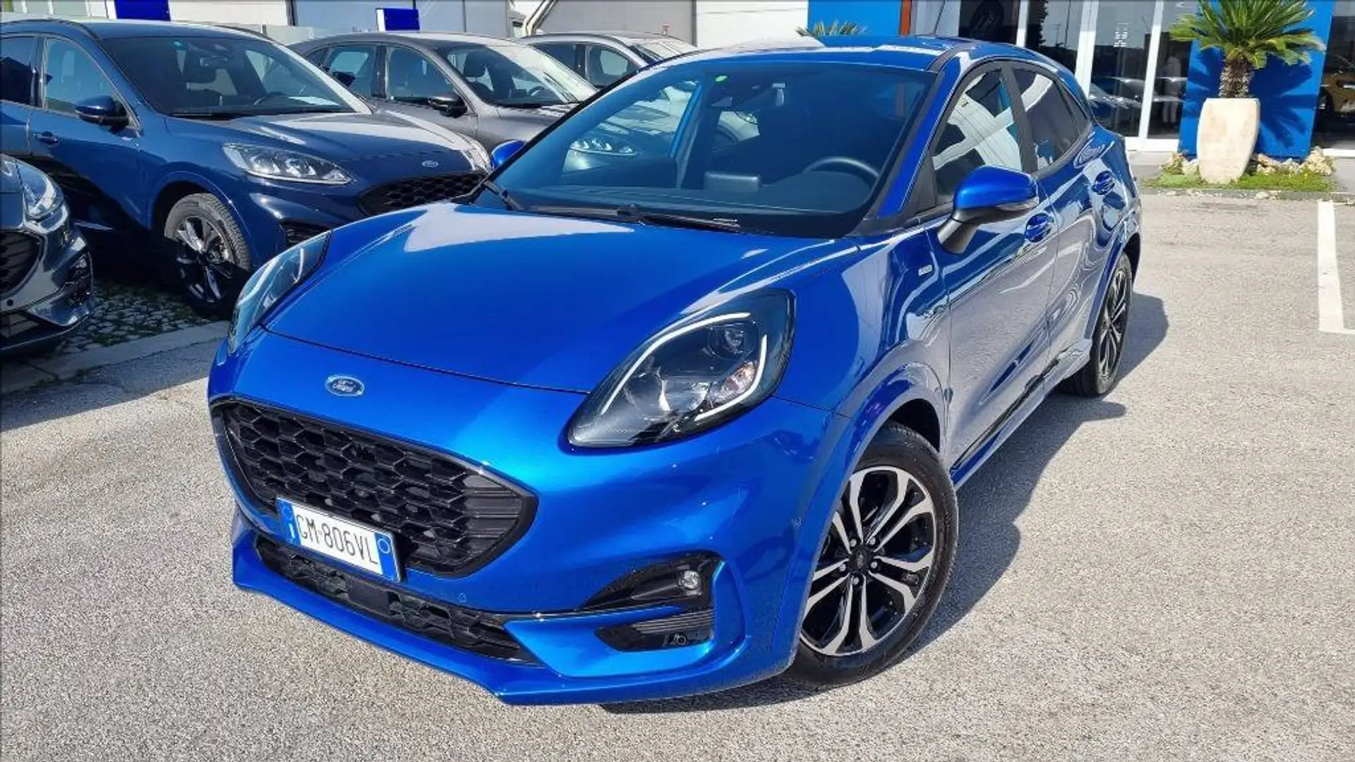 Ford Puma 1.0 ecoboost h ST-Line s&s 125cv Blauw - 1