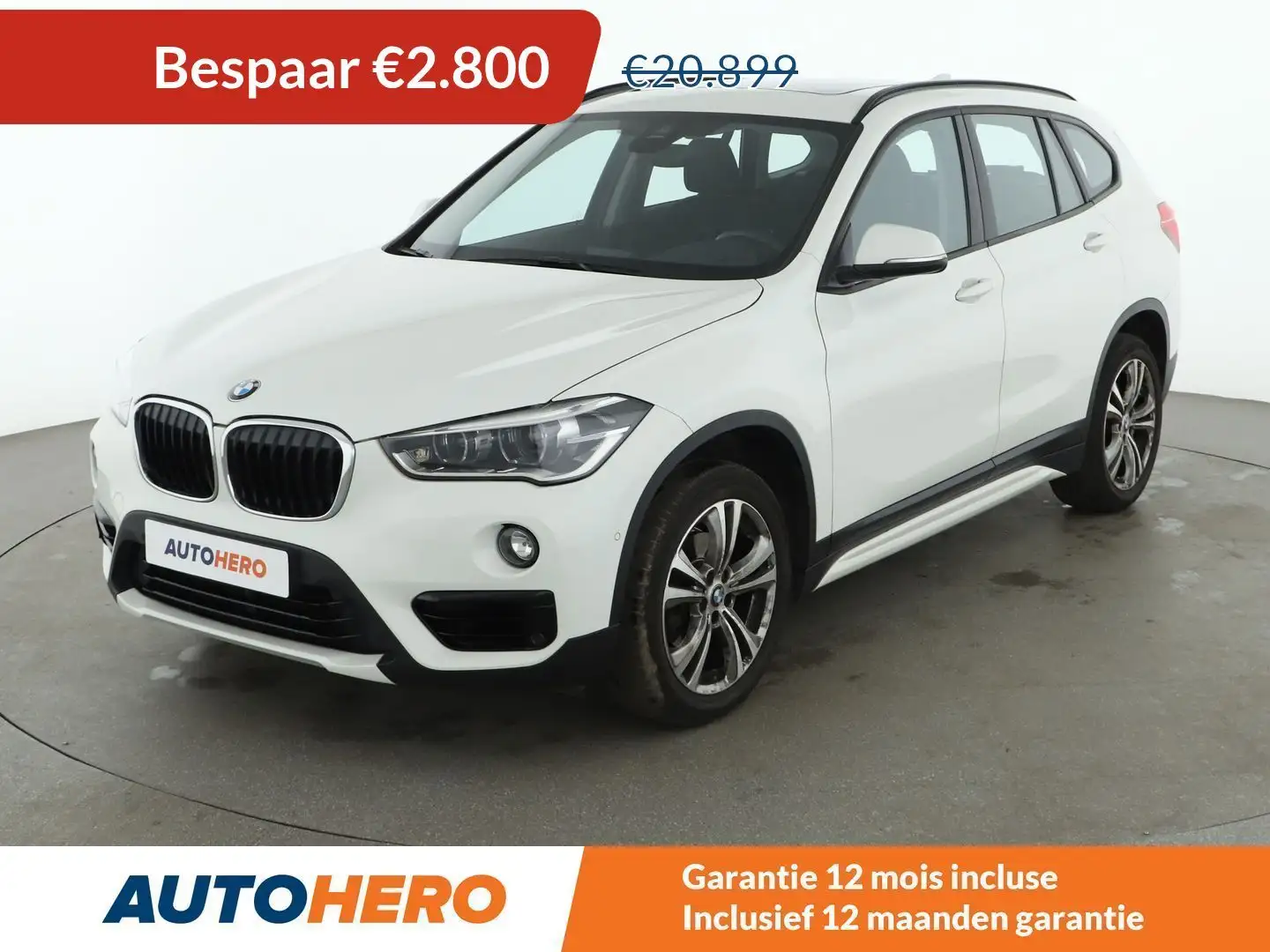 BMW X1 sDrive 18i Sport Line Blanc - 1