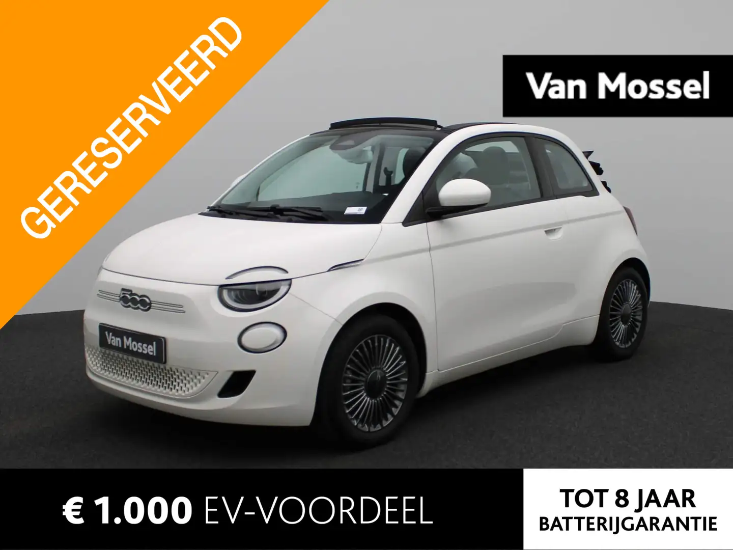 Fiat 500e C Icon 42 kWh | Navigatie | Climate control | Appl Wit - 1