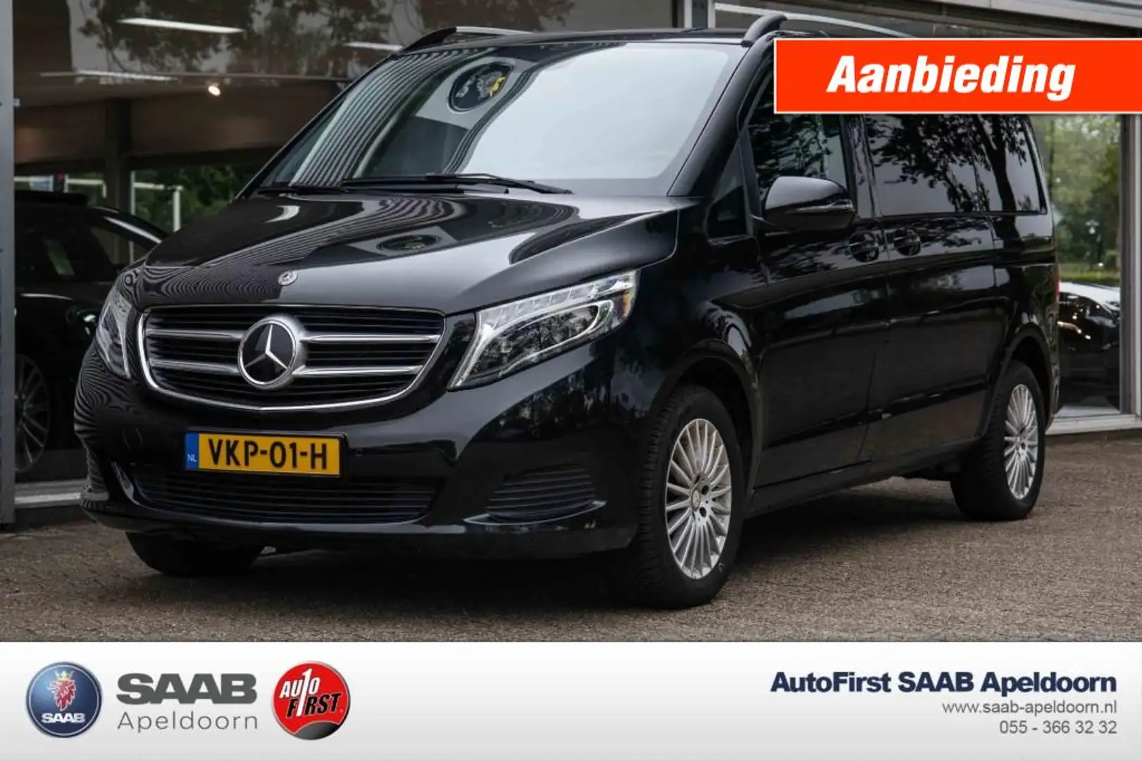 Mercedes-Benz V 250 4-Matic Kort Edition Navi Cruise Camera Trekhaak Zwart - 1
