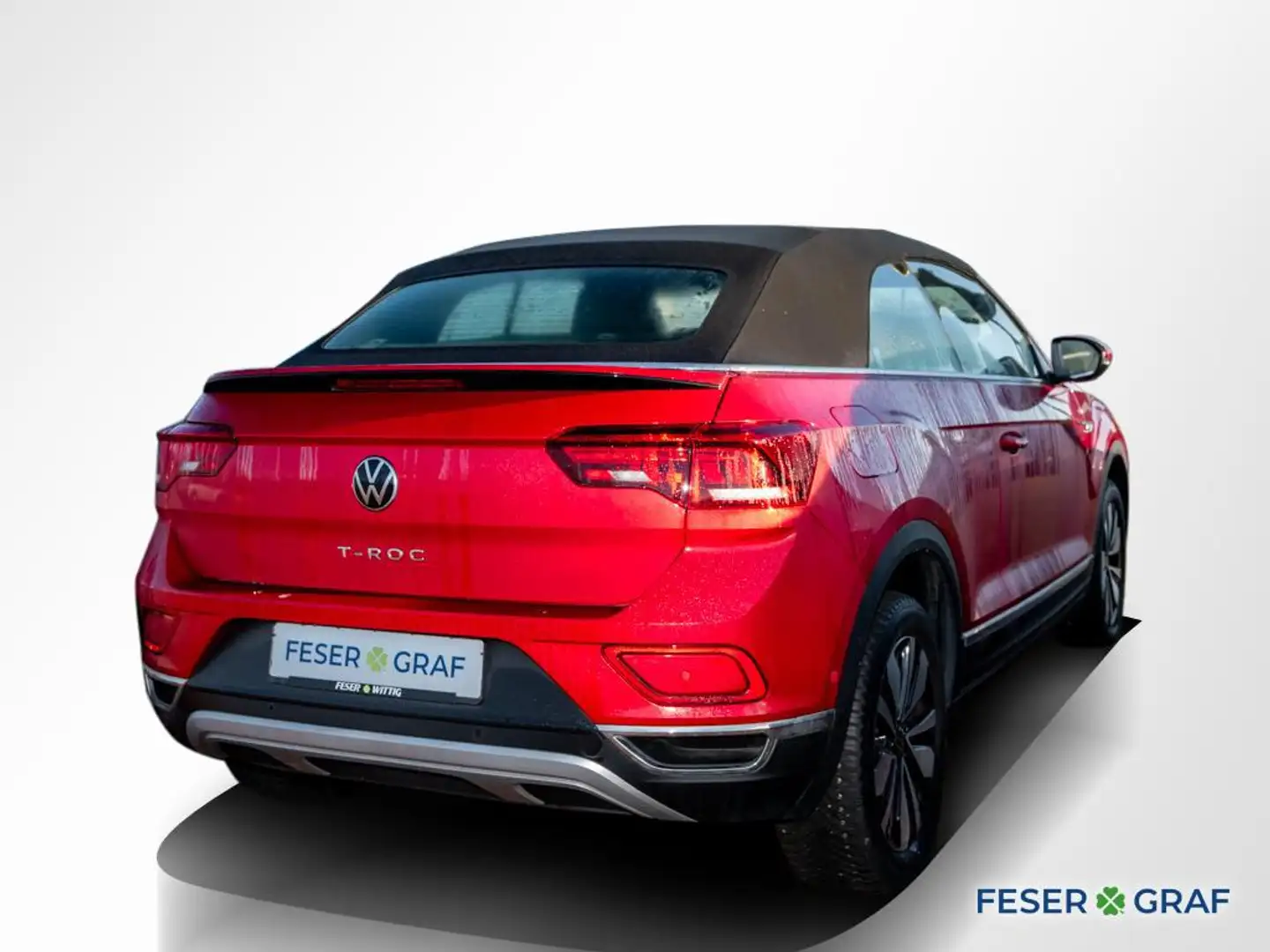 Volkswagen T-Roc Cabriolet 1.0 TSI Move IQ-Light/Lenkhz/Kamera/17"/ Rot - 2