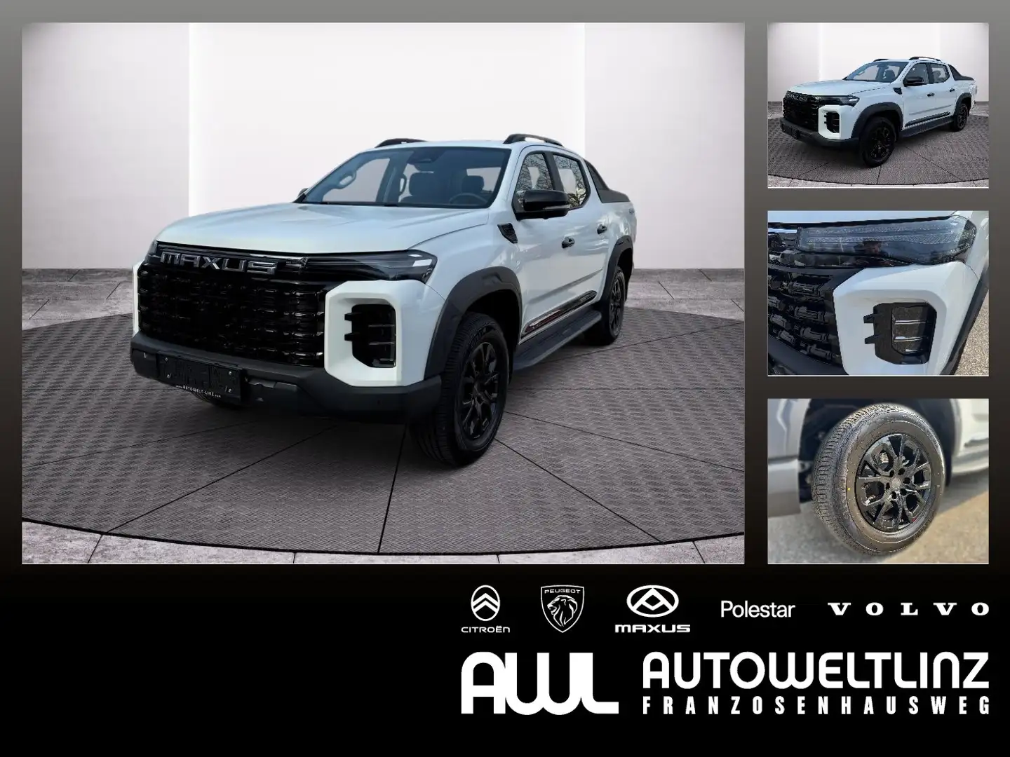 Maxus T60 Max TDCi 2.0 Diesel W Luxury ACC+LED+SHZ+360 Weiß - 1