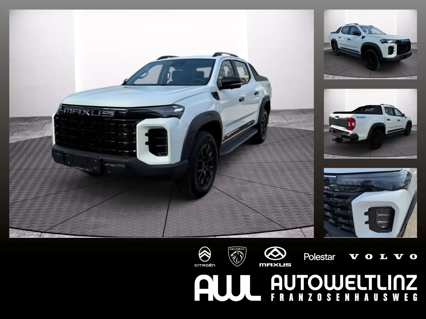 Maxus T60 Max TDCi 2.0 Diesel W Luxury ACC+LED+SHZ+360 Weiß - 1