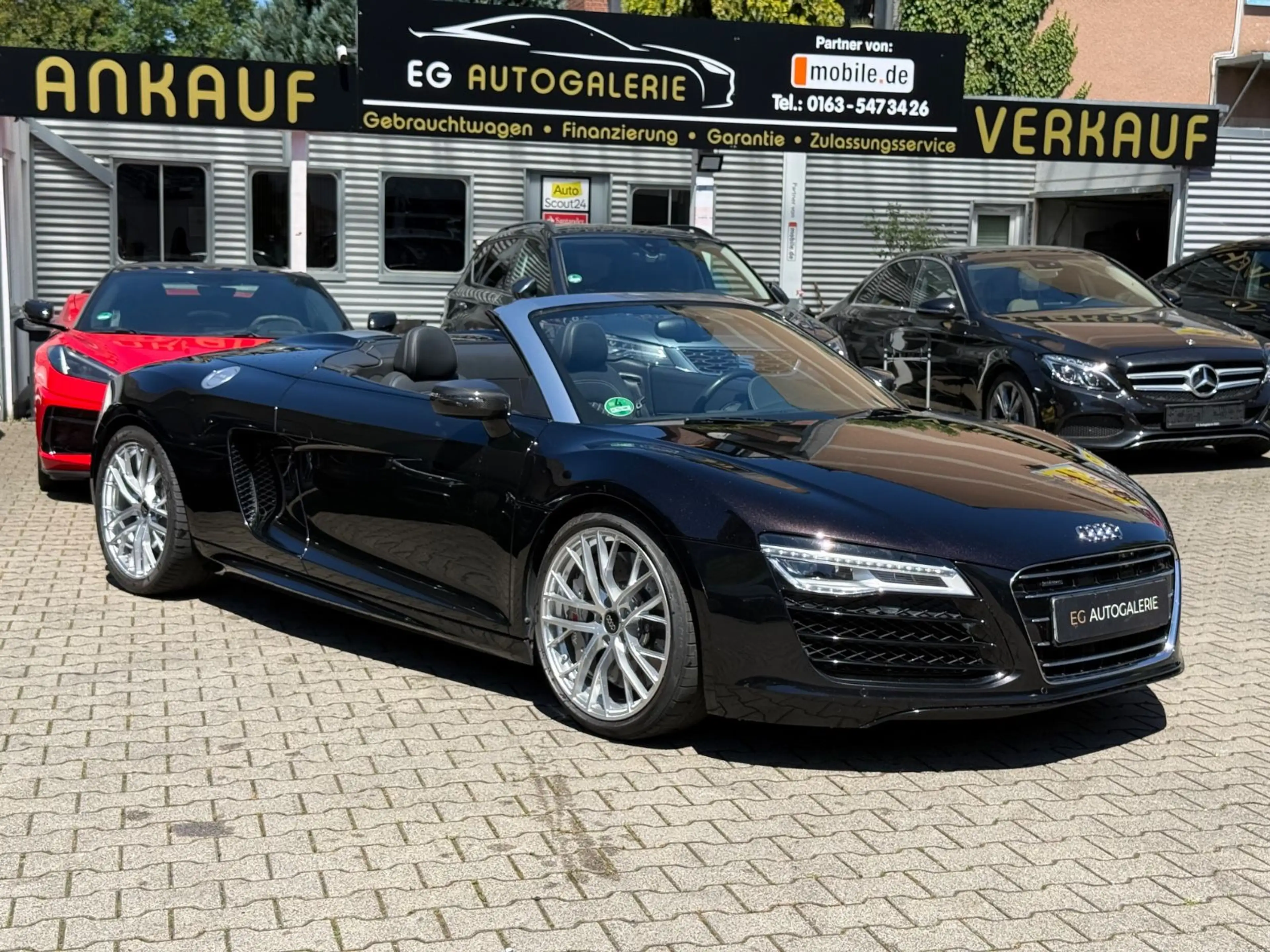 Audi R8 Spyder 5.2 FSI quattro Schalter Scheckhft B&O — photo 2