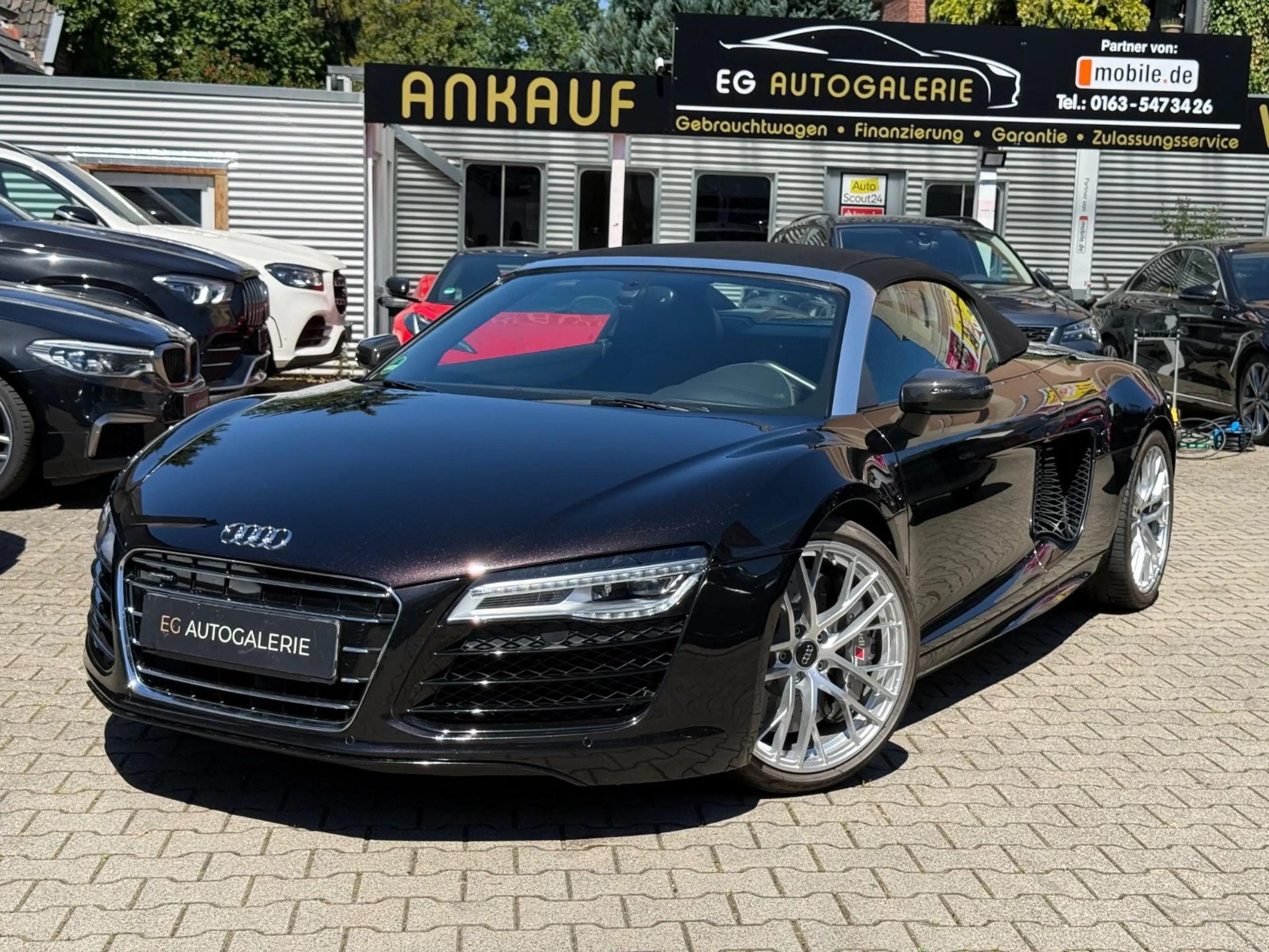 Audi R8 Spyder 5.2 FSI quattro Schalter Scheckhft B&O — photo 7