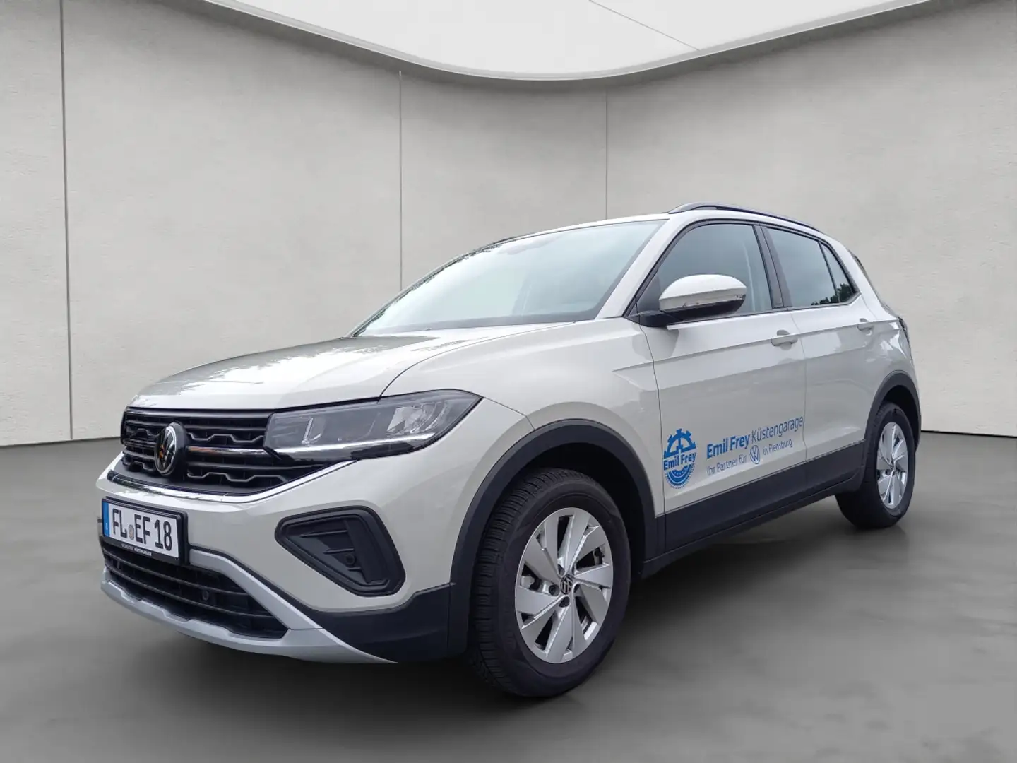 Volkswagen T-Cross 1.0 l TSI -Life- 5-Gang Grijs - 2