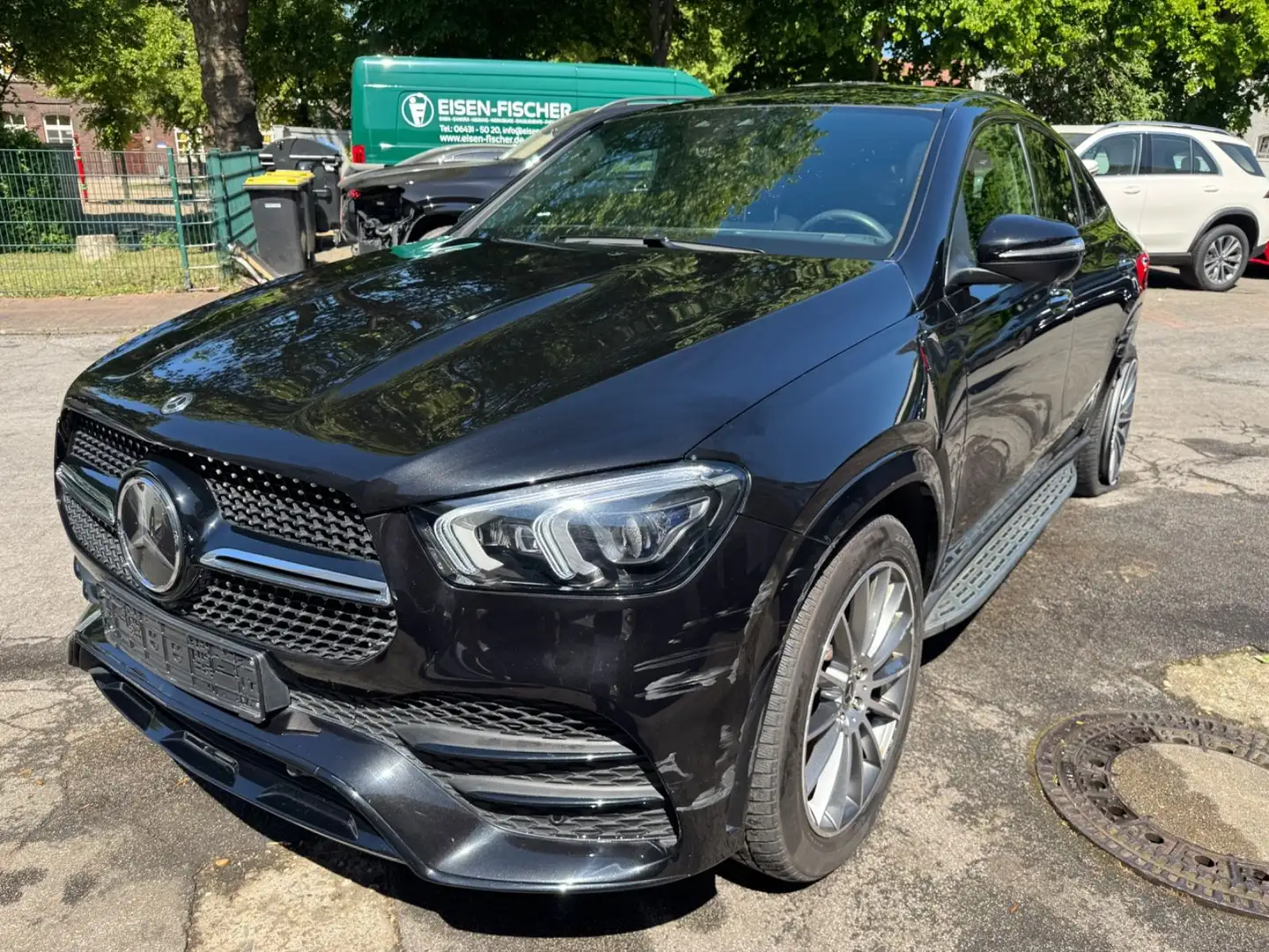 Mercedes-Benz GLE 400 d Coupe 4M AMG Night Pano Head-UP DTR+ Zwart - 1