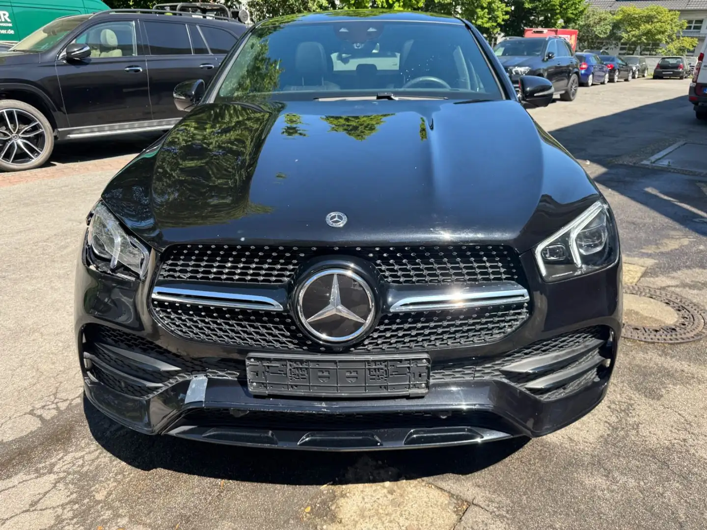 Mercedes-Benz GLE 400 d Coupe 4M AMG Night Pano Head-UP DTR+ Zwart - 2