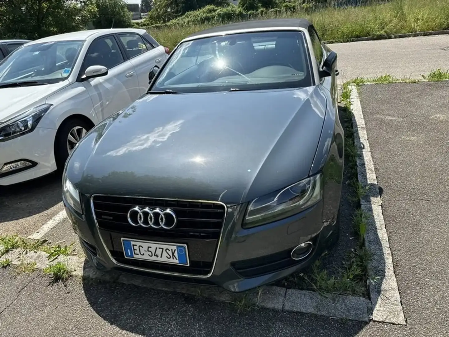 Audi A5 A5 I 2007 Cabriolet 3.0Ambiente quattro s-tronic Silber - 2