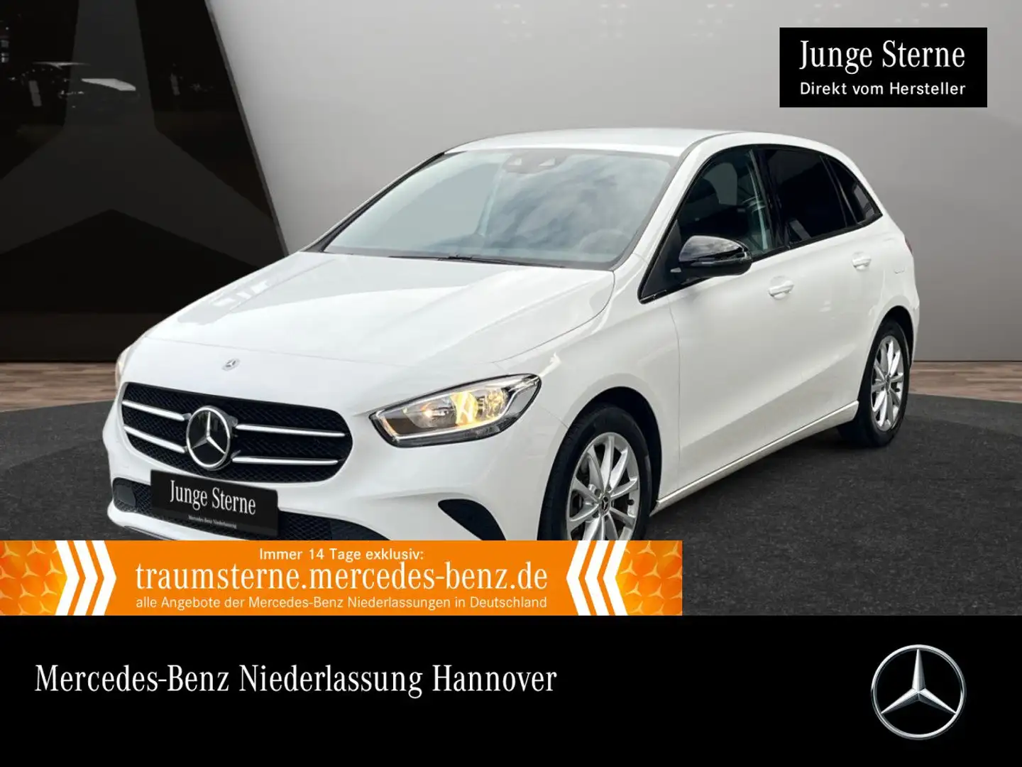 Mercedes-Benz B 250 e PROGRESSIVE+NIGHT+AHK+8G Weiß - 1