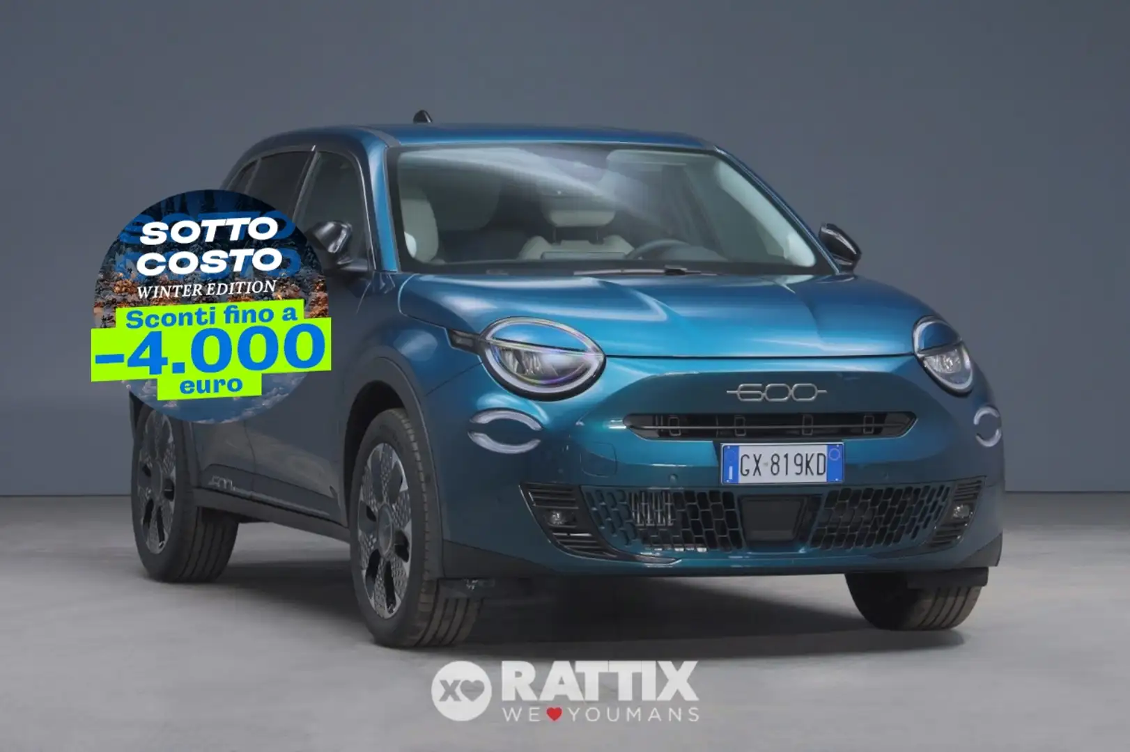 Fiat 600 1.2 Hybrid La Prima Verde - 1