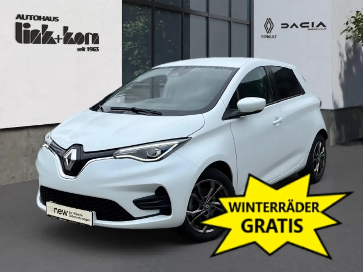 Renault ZOE Experience R135 Z.E.50 ⚡Batterie enthalten ✅CCS-DC Weiß - 1