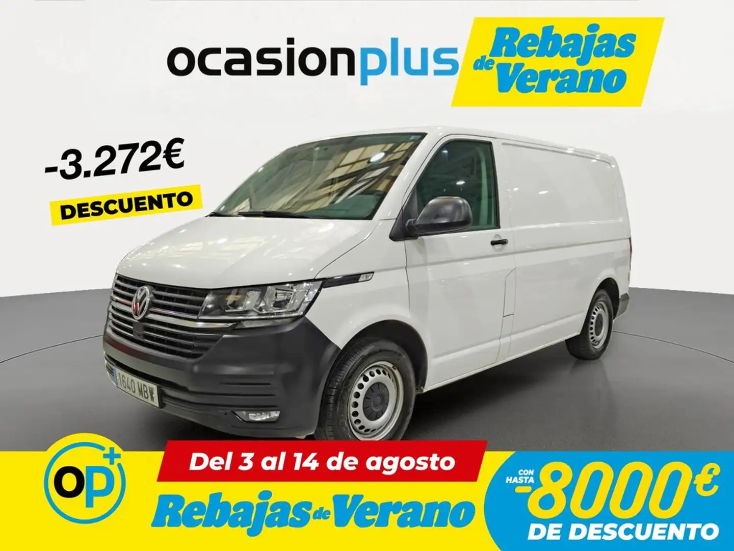 Volkswagen Transporter Furgón 2.0TDI BMT 4M 110kW Blanco - 1