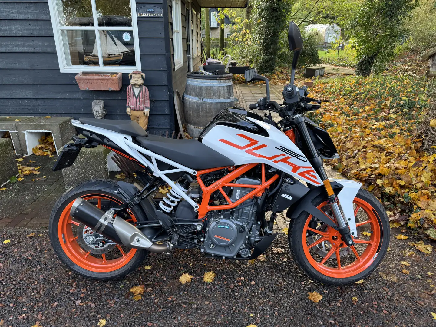 KTM 390 Duke ABS Blanco - 1