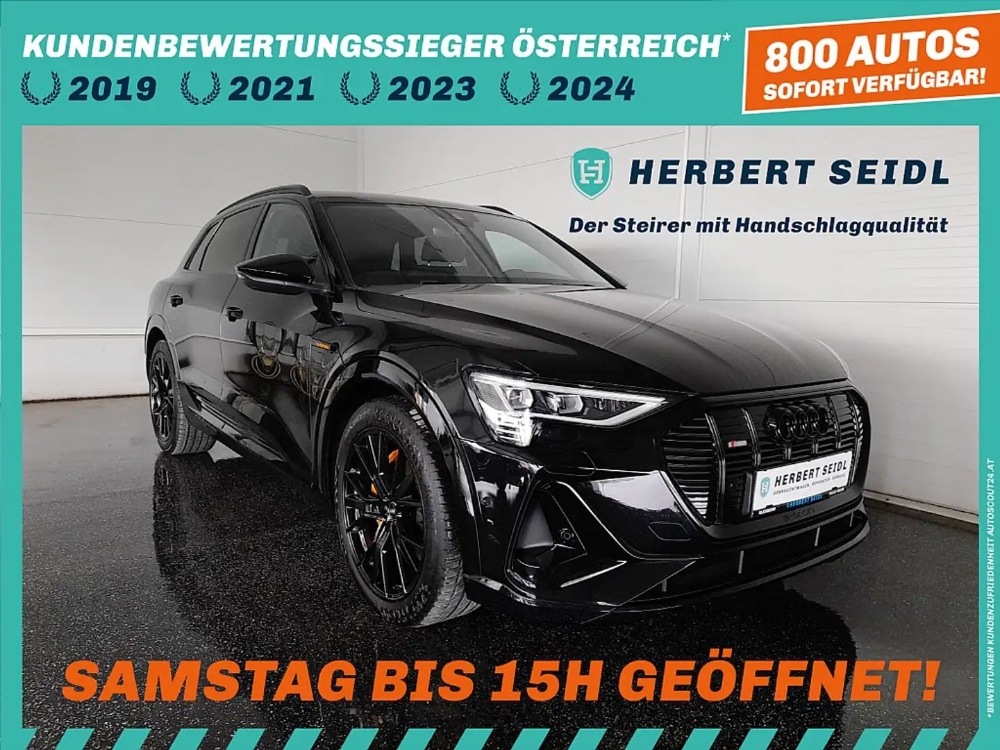 Audi e-tron 50 quattro S-line BLACK EDITION *NP: € 86.775,-... Negro - 1