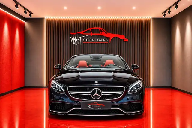 Mercedes-Benz S 63 AMG /Cabrio/5,5 V8 585PS/SERVICE/NIGHT/BURM!