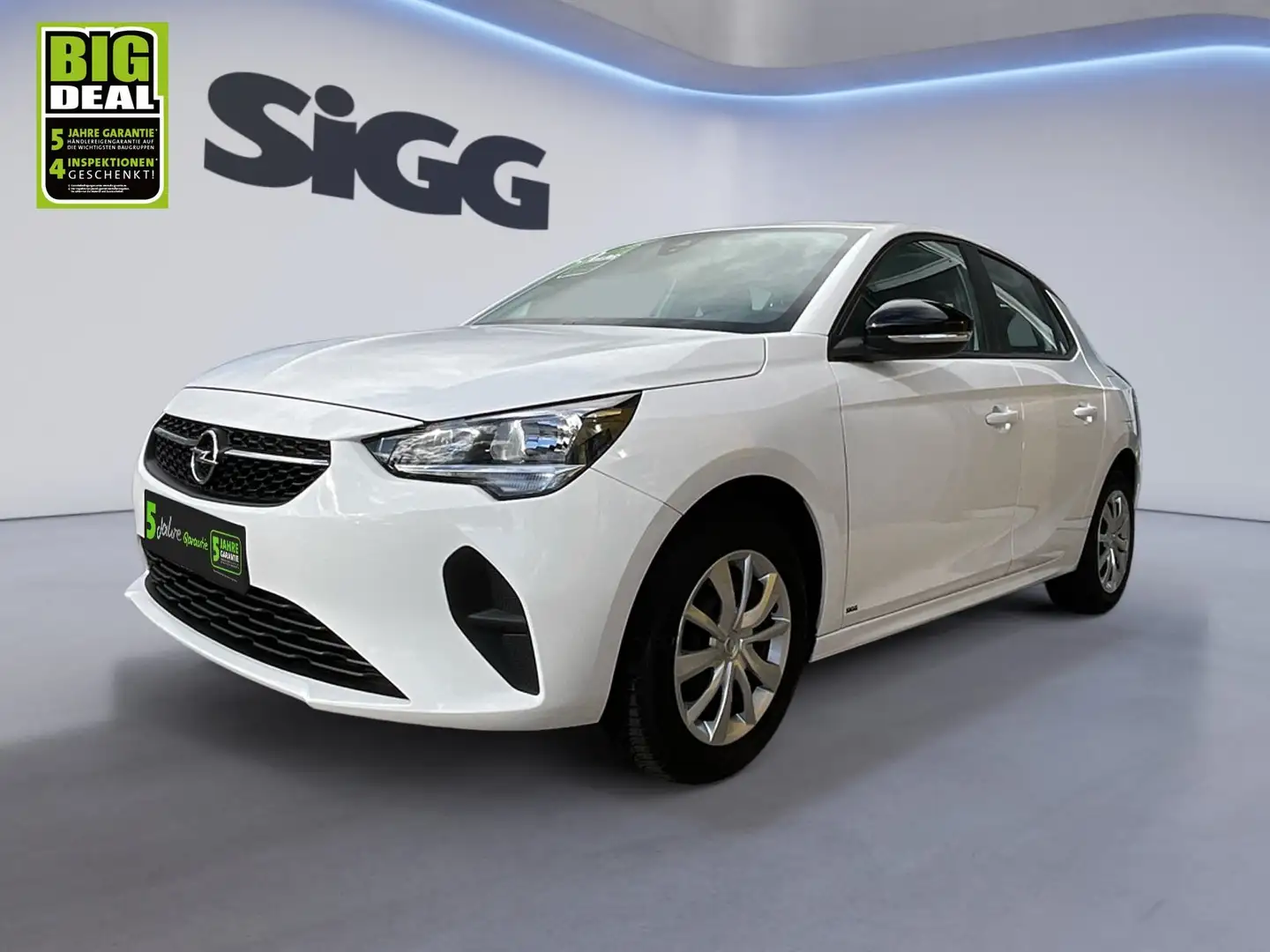 Opel Corsa F 1.2 Edition Parksensor Hinten Wenig KM Weiß - 2