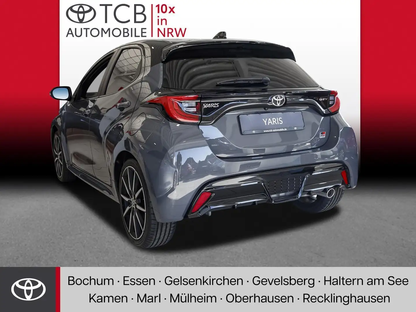 Toyota Yaris 1.5 Hybrid GR Sport SERVO ABS ESP Wegfahrsperre Gris - 2