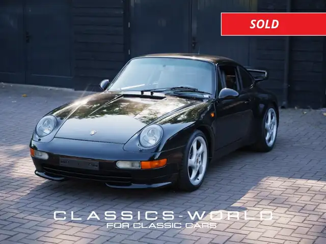 Porsche 993 Carrera Coupe â Aerokit â Black Metallic