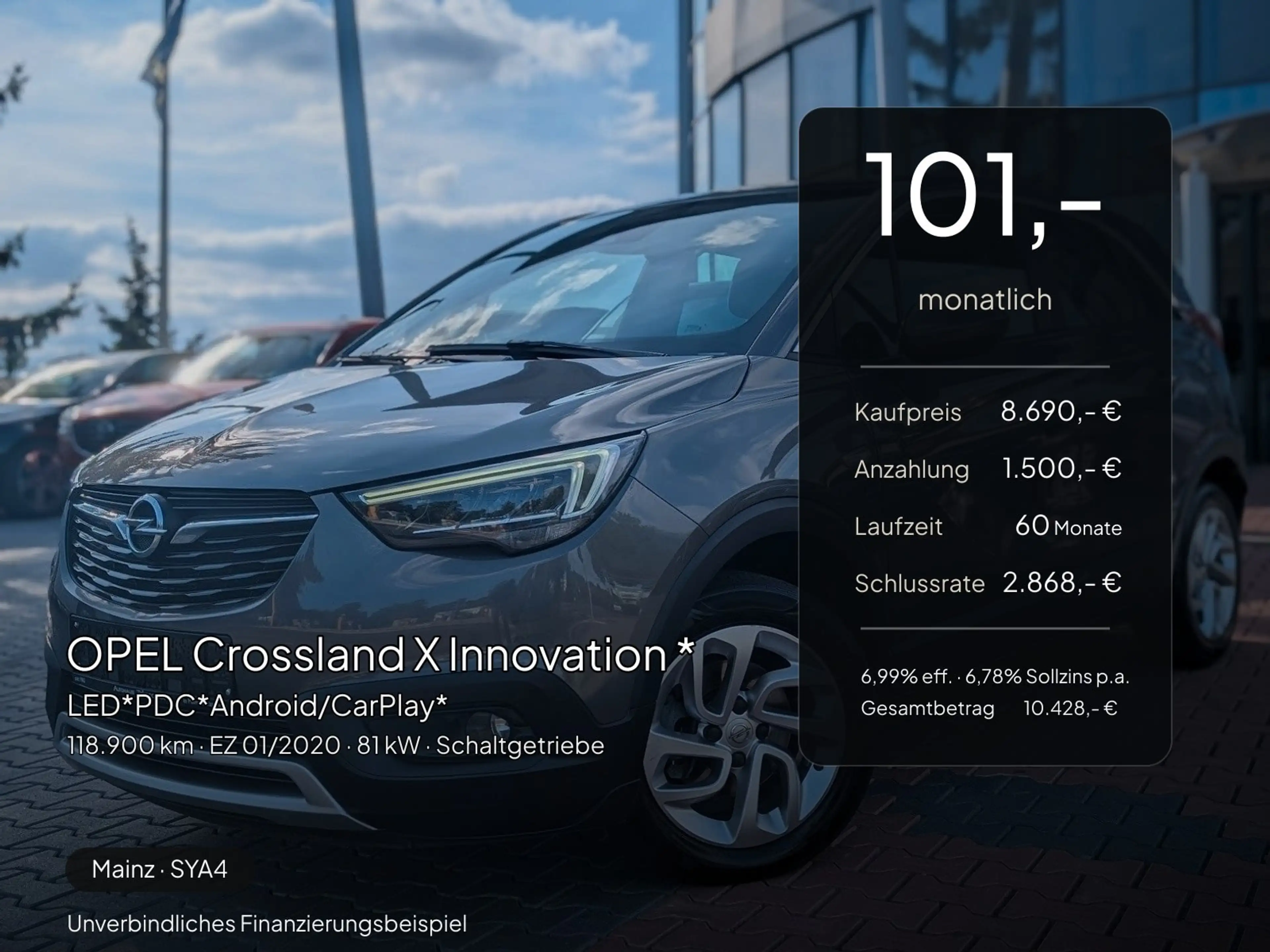 Opel Crossland X Crossland X Innovation *LED*PDC*Android/CarPlay* — photo 2
