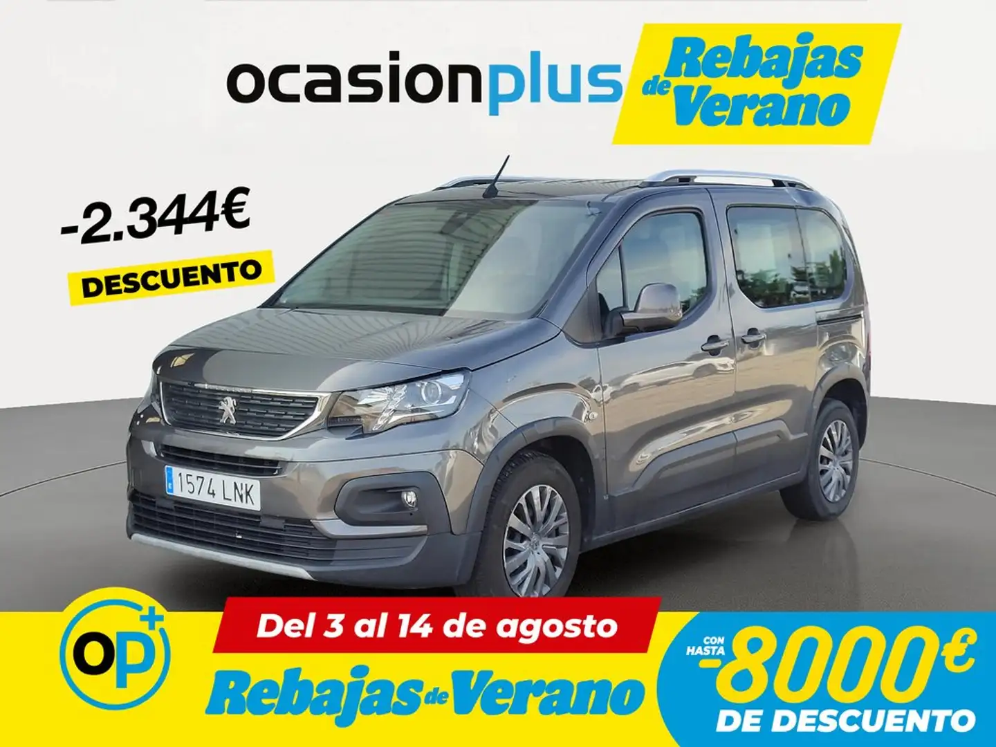 Peugeot Rifter 1.2 PureTech S&S Standard Allure 110 Gris - 1